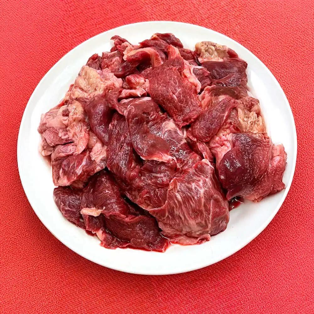 【全3回定期便】ペット用 馬肉 切り落とし (2kg)  ペットフード 馬肉 [AYCT002]