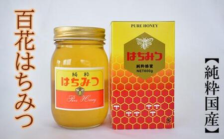 ［純粋国産］和歌山県産百花はちみつ600g★2026年1月下旬発送［TM56］