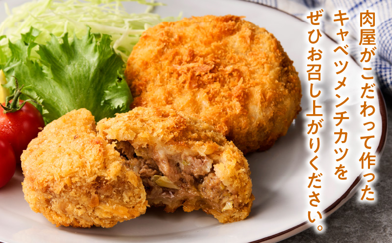 肉屋が作るこだわりキャベツメンチカツ（100g×3個×4パック）・T134