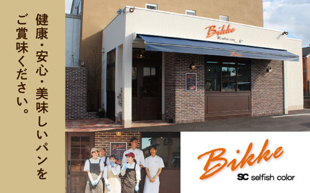 【便利な定期便】Bikke 糖質制限極上食パン４種類３ヵ月定期便 038003