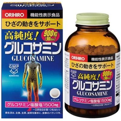 ふるさと納税 群馬県 ORIHIRO オリヒロ 機能性表示食品 高純度 グルコサミン粒徳用 900粒 90日分