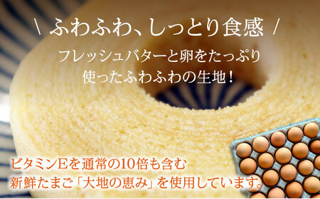 天使のクーヘン プレーン味 12個入 ギフト箱入り 愛媛県大洲市/有限会社冨永松栄堂 お菓子 おやつ おかし バウムクーヘン 洋菓子[AGCB002]