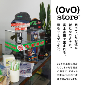 Tシャツ 半袖 YELLOW Mサイズ 綿100％ 「 OvO Fuji san Tee 」 ユニセックス カジュアル ファッション 黄色 イエロー 富士山