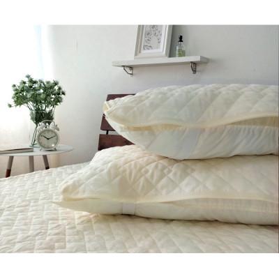 ふるさと納税 岸和田市 【Mサイズ 43×63cm】艶やかシルクコットンガーゼ枕パッド2枚組　PK-1505PM-2P |  | 03