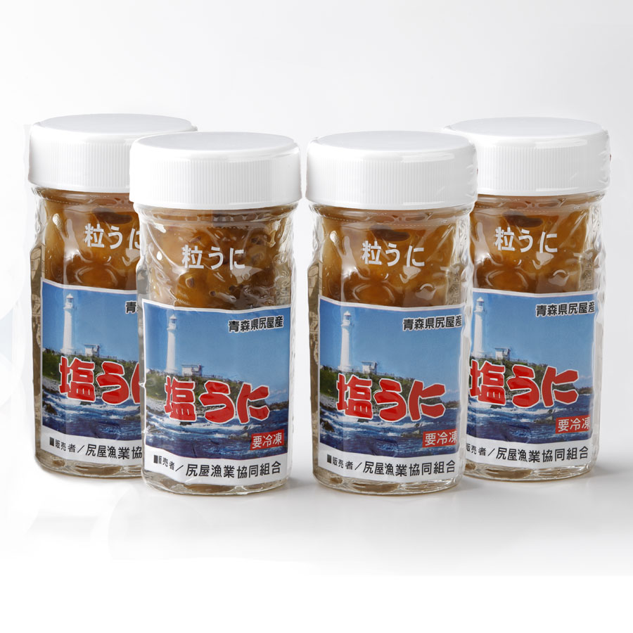 尻屋の粒ウニ４本＋冷凍まつも