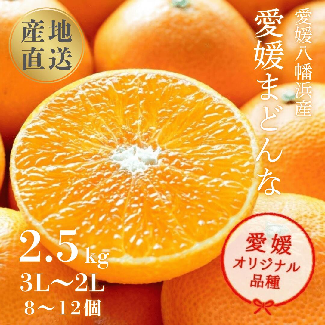【ふるさと納税】【まるでゼリー!ぷるぷる食感 冬ギフトに一番人気!】愛媛まどんな 贈答用約2.5kg【F20-52】_【1595881】 YWTI047