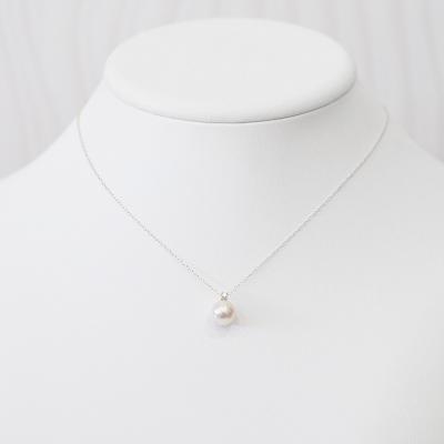 ふるさと納税 天草市 あこや真珠 ネックレス 8-8.5mm ホワイトピンク ダイヤモンド K10WG_S085-546 |  | 02