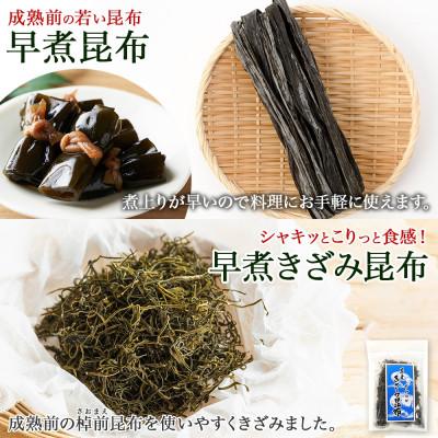 ふるさと納税 釧路町 【のし付き】北連物産の早煮昆布 250g×2袋 早煮きざみ昆布 50g×3袋 計650g北海道釧路町 |  | 01