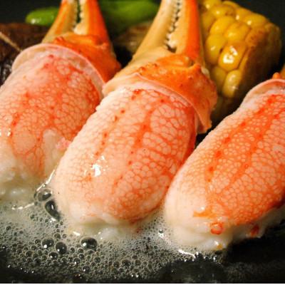 ふるさと納税 網走市 生冷ずわい蟹ポーション・むき爪セット　2kg |  | 03
