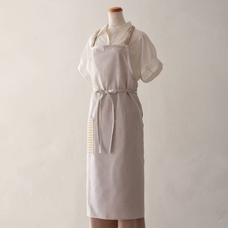 【ふるさと納税】エプロン eterble life Calm Apron／エターブルライフ カルム サンド