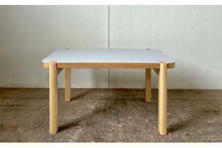 1．2．3で組み立てるちょっとのテーブル ／ 家具 ローテーブル リバーシブル 手作り 山口県 No.110