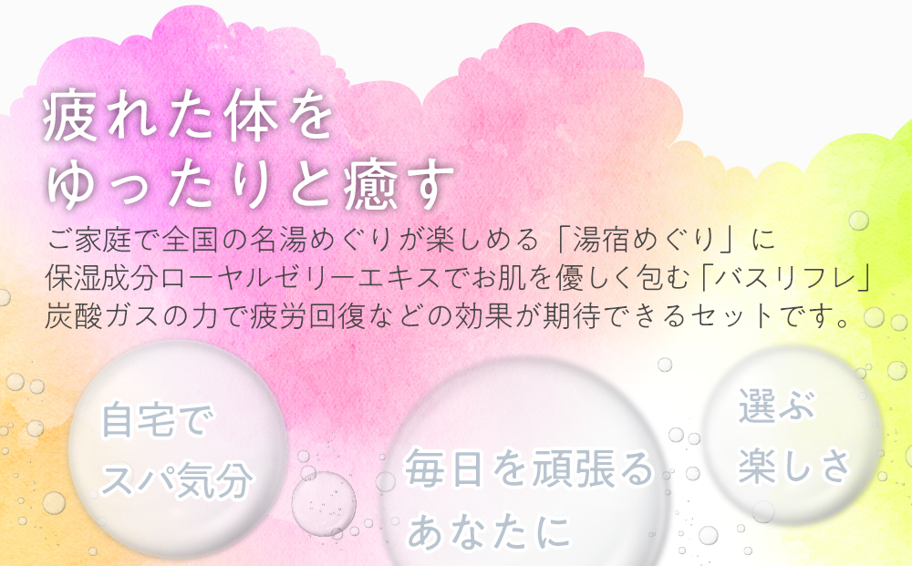 癒しの入浴剤ぽかぽかセット 約150日分 7品入り　CJ05_イメージ3