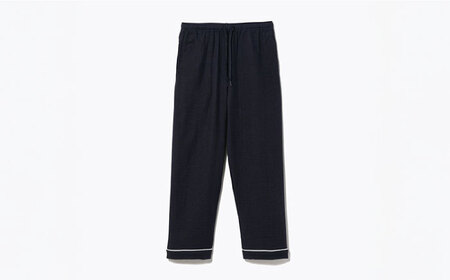 BAKUNE Pajamas Gauze 長袖 上下 疲労回復 リカバリー ウェア　【 ネイビー / Lサイズ 】　/ 大村市 / 株式会社TENTIAL[ACAD039]