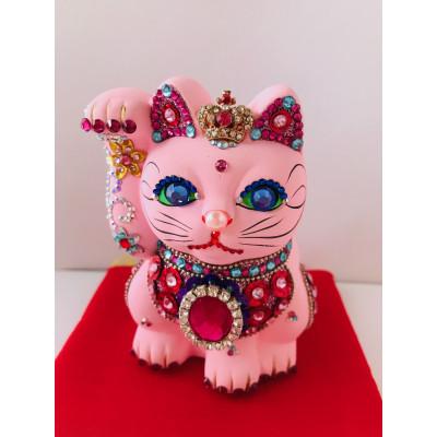 ふるさと納税 中間市 ジュエリー招き猫ミニLOVE3号