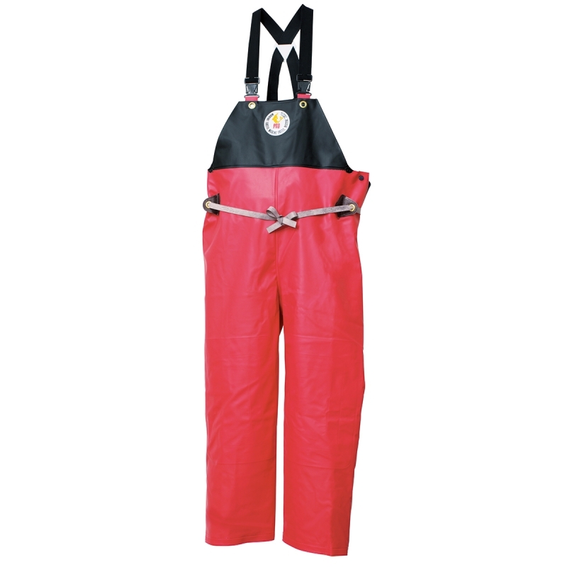 
            ハイパーマリンエクセル　プロ　オーバーオール　レッド　12180410【サイズ：3L】 / 防水加工 作業着【logo012】
          