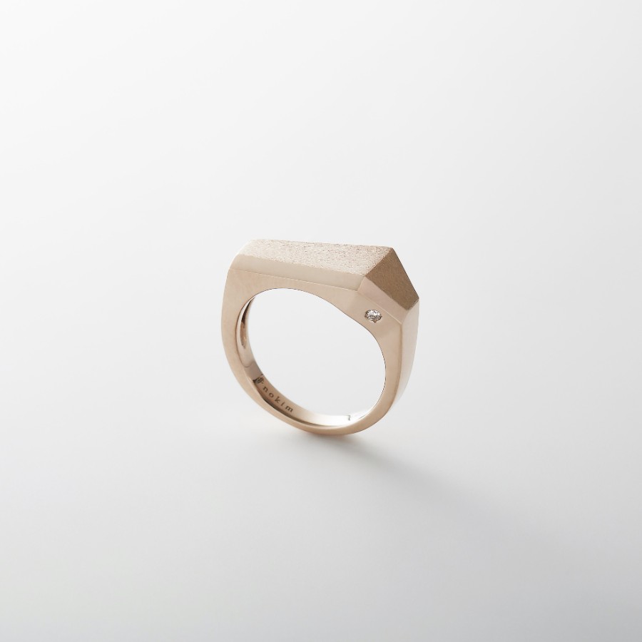 ＜nokim＞K14PG ダイヤモンド リング kado　diamond ring KNR-1PG