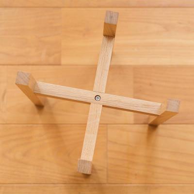 ふるさと納税 府中市 府中市の家具　 プランター・フラワースタンド Mサイズ　オーク材 |  | 02