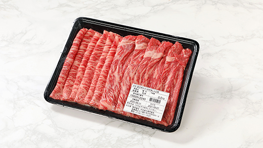 【4等級以上】厳選　近江牛　すき焼き・しゃぶしゃぶ【500g（リブロース250g、モモまたはウデ250g）】【BS01W】