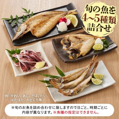 ふるさと納税 境港市 こだわりの一夜干詰合せ(4-5種類) |  | 01