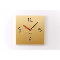【有名デザイナー監修】おしゃれで可愛い彩り豊かな壁掛け時計 SPAZIO(スパツィオ)ゴールド
