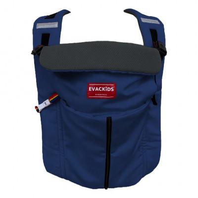 ふるさと納税 小美玉市 EVACKiDS　避難くん　新生児から使える避難用5WAYキャリー　ネイビー