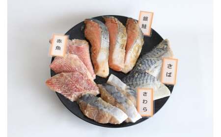 B310 厳選４種の西京酒粕漬け魚セット(１２枚入り)