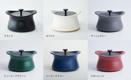 best pot（ベストポット）20cm　インディゴブルー　［モラトゥーラ　四日市萬古焼　ばんこやき　鍋　省エネ　耐久性　人気　メディア 　ごはんがおいしい 使いやすい　時短　人気割烹愛用　無水調理　耐熱調理　蓄熱調理　節約　シチュー　米　ごはん　旨み　うまみ］