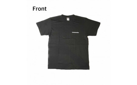 【カーキ×Lサイズ】ざまねこオリジナルTシャツ＆ステッカー※着日指定不可