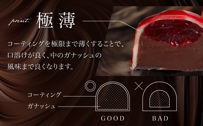 【2026年2月～発送】ボンボンショコラ 5個入り / チョコ チョコレート ちょこれーと お土産 お菓子 バレンタイン / 南島原市 / 本田屋かすてら本舗 [SAW031]