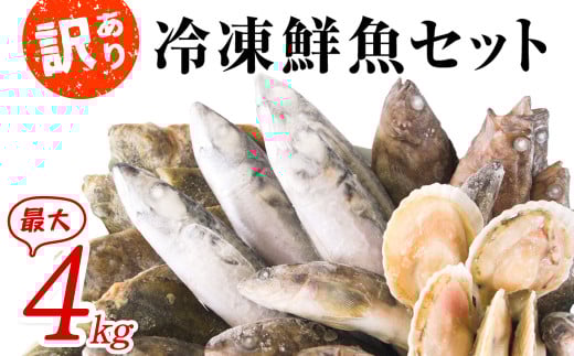 【2025年7月下旬発送】【緊急支援品】北海道 冷凍鮮魚セット 最大4kg 「漁師応援プロジェクト！」 下処理済み 冷凍 鮮魚 海鮮 海産 地元 ホタテ 事業者支援 中国禁輸措置