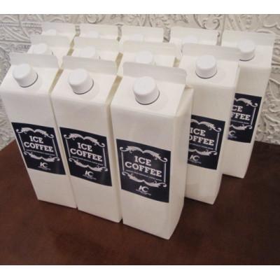 ふるさと納税 鞍手町 注ぐだけでカフェ気分　このみ珈琲オリジナル　リキッドアイスコーヒー　1L×12本入り