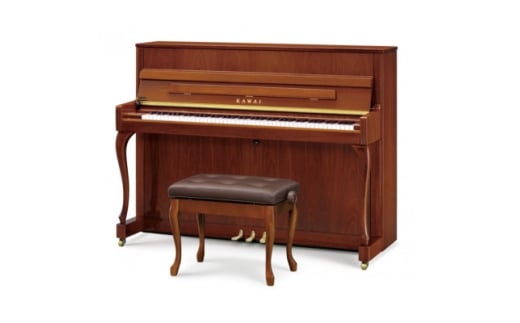 ＜ピアノ＞カワイ KAWAI の新品アップライトピアノLD-200(ウォルナット色)【1651830】
