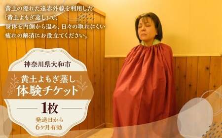 黄土よもぎ蒸し体験チケット 体験 チケット