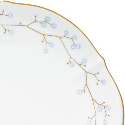 ふるさと納税 みよし市 ノリタケ【ホワイトベル】28cm パーティープレート |  | 01