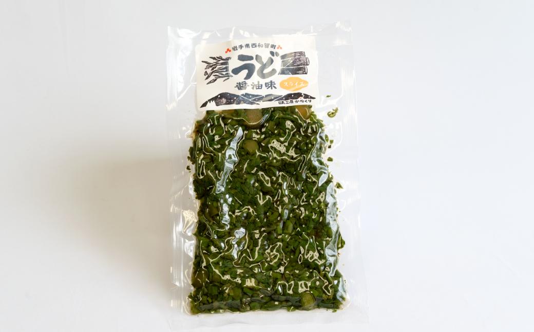 うどの醤油味　使いやすいスライス