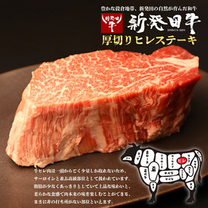 新発田牛 ヒレステーキ 400g すてーき ヒレ enomoto007_01