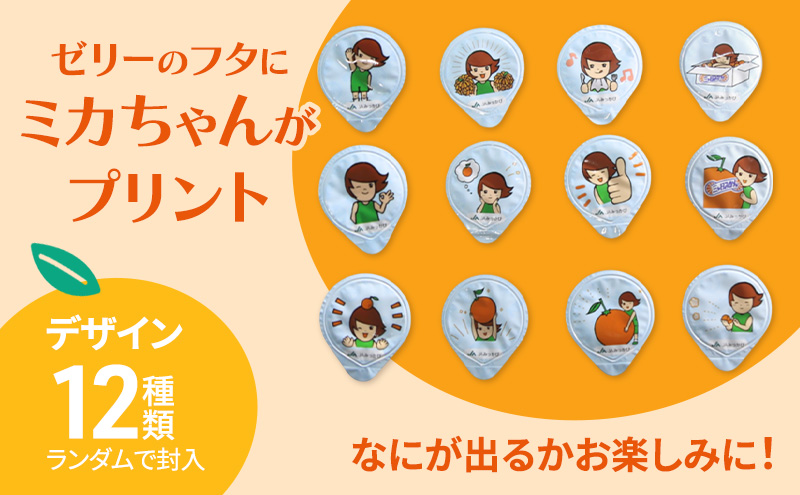 ミカちゃんのおやつゼリー 30個入×4袋 ゼリー みかん ミカ