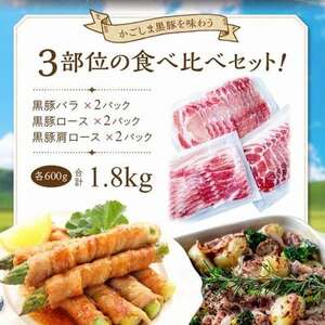 052-40 「かごしま黒豚さつま」スライス3種1.8kgセット