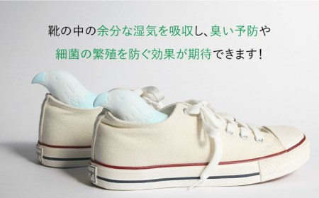 【美濃焼】靴乾かすシリーズ「鷲」（ブルー）【丸健製陶】 [TAY015]