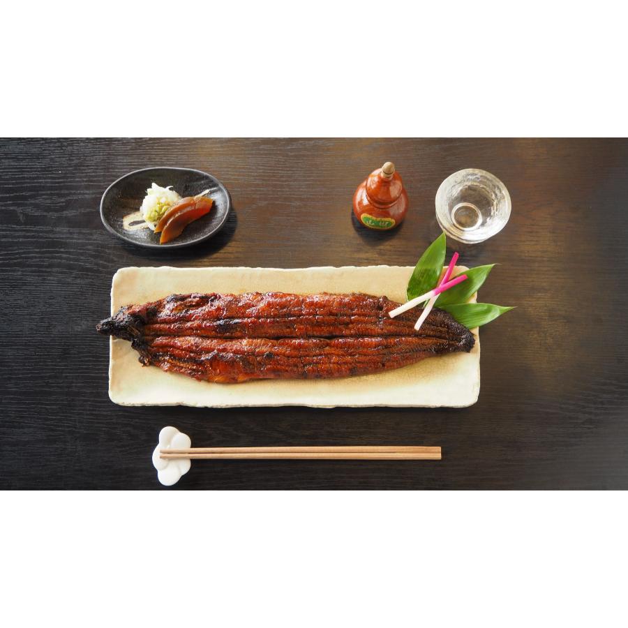 ＜兼光水産＞三河一色産鰻”炭火手焼き”「蒲焼」（特大）２尾・K338