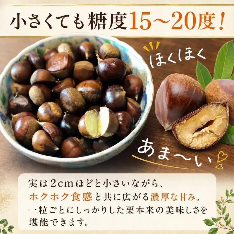 茹で栗 200g×2パック 冷凍 ［1314-2］