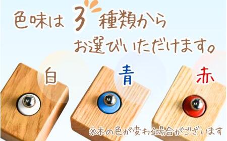 ＼手作り／ ポストカード・名刺たて (赤色)　１個    /木製 名刺 ポストカード 手作り 木工 木工品 ウッド ひのき マツ【twn023-red】