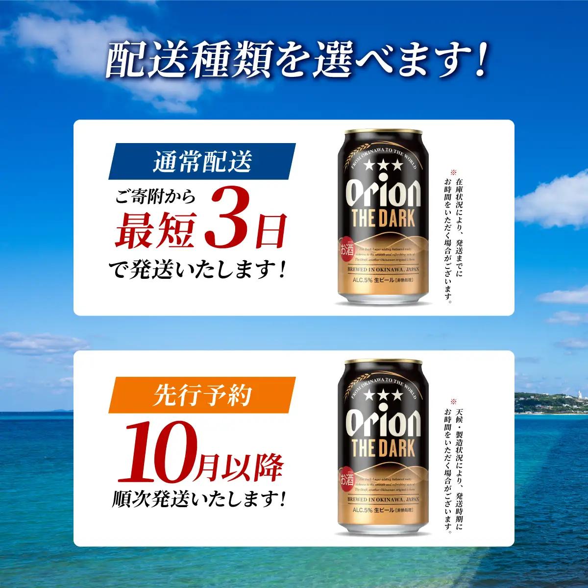 【先行予約】≪ オリオン ザ・ダーク 350ml × 48本 ≫ 48缶 48本 生ビール 地ビール 黒ビール オリオンビール 沖縄 豊見城市 母の日 父の日 ギフト お歳暮 お中元 贈り物 プレゼン