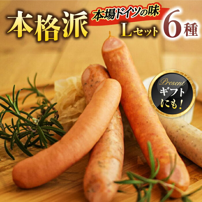 【ふるさと納税】マイスター直伝手作りソーセージ Lセット ウインナー チョリソー ミートローフ 岐阜市/ドイツデリカテッセン　クリンゲン[ANBQ012]