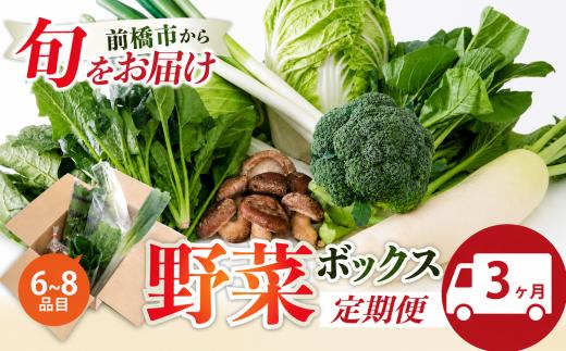 季節の野菜 詰め合わせセット 3ヶ月定期便 | 野菜セット 新鮮 旬野菜 朝どれ 農家直送 旬 野菜 鮮度 赤城山麓 群馬野菜 国産野菜 詰め合わせ 野菜詰合せ おまかせ野菜 野菜便 お取り寄せ 産直野菜 ゆうあい館 JA 群馬県 前橋市