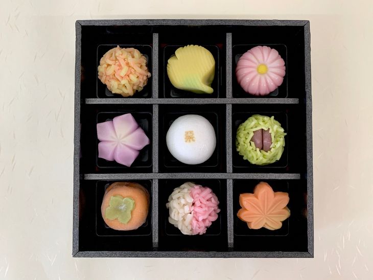 【2025年9月中旬発送】敬老の日 上生菓子 9個入 京都府「現代の名工」受賞 あずきの里謹製（JK-9）《和菓子 詰合せ プレゼント 贈答》