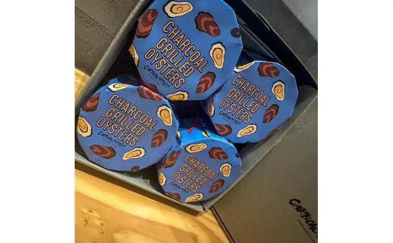 【福岡市】レストラン手作り 牡蠣の炭火焼オイル漬け缶詰 4缶セット | 食品 加工食品 人気 おすすめ 送料無料
