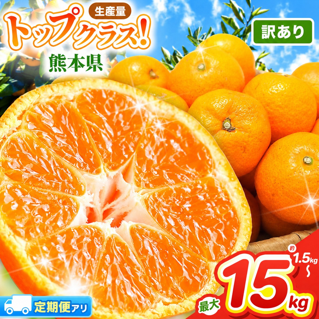 【ふるさと納税】 訳あり みかん 先行予約 温州 みかん | 選べる 1.5kg 5kg 10kg 定期便 【 定期便 2026年10月頃発送予定 】フルーツ 秋 旬 柑橘 お得 小玉 早生 ミカン 訳あり 規格外 不揃い 熊本県産 小分け 大容量