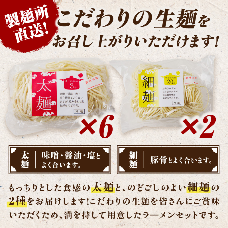 製麺所直送4種類ラーメン食べ比べセット 