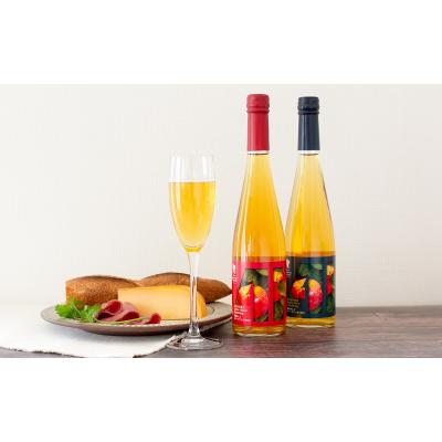 ふるさと納税 むつ市 サンマモルワイナリー　シードルセット　500ml×2本